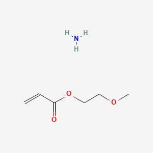 molecular formula C6H13NO3 B11764047 2-Methoxyethyl prop-2-enoate amine 