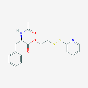 molecular formula C18H20N2O3S2 B117642 Aphepds CAS No. 144909-58-0