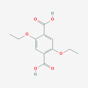 molecular formula C12H14O6 B11764267 2,5-Diethoxyterephthalic acid 