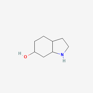 molecular formula C8H15NO B11764509 Octahydro-1H-indol-6-ol 