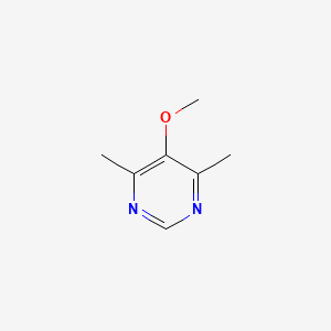 molecular formula C7H10N2O B11764609 5-Methoxy-4,6-dimethylpyrimidine 