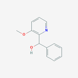 molecular formula C13H13NO2 B11765084 (3-Methoxypyridin-2-yl)(phenyl)methanol CAS No. 29082-98-2
