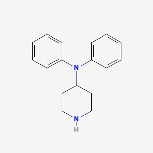 molecular formula C17H20N2 B11765120 N,N-Diphenylpiperidin-4-amine CAS No. 84359-50-2
