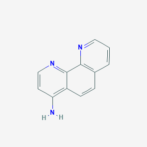 molecular formula C12H9N3 B11765428 1,10-Phenanthrolin-4-amine 