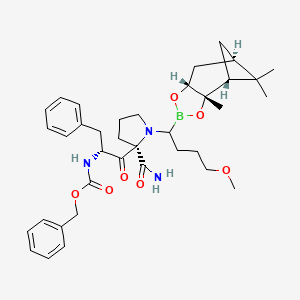 molecular formula C8H8N2O B1176546 Benzyloxycarbonyl-phenylalanyl-prolyl-methoxypropylglycine-pinanediol CAS No. 143718-35-8