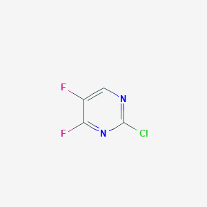 molecular formula C4HClF2N2 B11765664 2-Chloro-4,5-difluoropyrimidine 