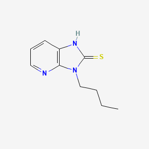 molecular formula C10H13N3S B11765720 3-Butyl-3H-imidazo[4,5-b]pyridine-2-thiol 