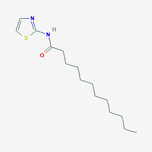 molecular formula C15H26N2OS B11766118 N-(Thiazol-2-yl)dodecanamide 