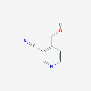molecular formula C7H6N2O B117662 4-(Hydroxymethyl)nicotinonitrile CAS No. 157650-27-6