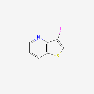 molecular formula C7H4INS B11766240 3-Iodothieno[3,2-b]pyridine CAS No. 94191-13-6
