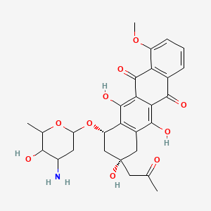 molecular formula C28H31NO10 B11766462 FeudomycinB 