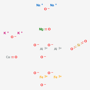 molecular formula Al6H10K2Na2O76Si30 B1176664 Perlite CAS No. 130885-09-5