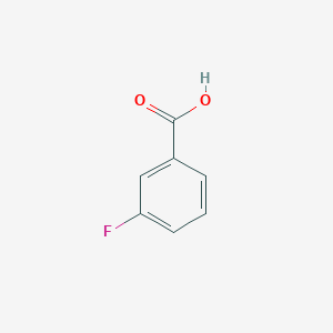 molecular formula C7H5FO2 B117668 3-Fluorobenzoic Acid CAS No. 455-38-9