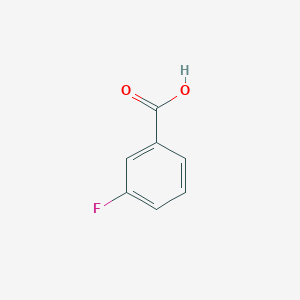 molecular formula C7H5FO2 B117668 3-Fluorobenzoic acid CAS No. 455-38-9