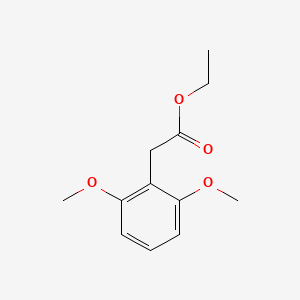 molecular formula C12H16O4 B11766885 Ethyl 2-(2,6-dimethoxyphenyl)acetate 
