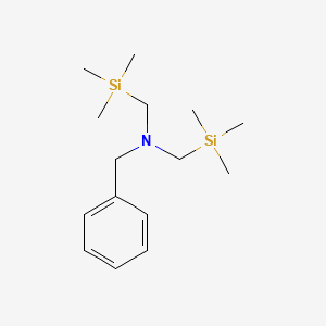 molecular formula C15H29NSi2 B1176715 N-Benzyl-1-(trimethylsilyl)-N-((trimethylsilyl)methyl)methanamine CAS No. 144964-17-0