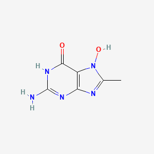 molecular formula C14H14O4 B1176749 8-Methylguanine 7-oxide CAS No. 143101-66-0