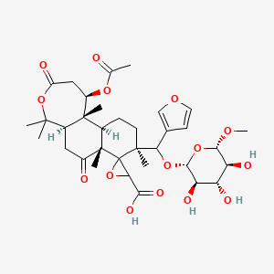 molecular formula C9H13NO2 B1176786 Nomilin 17-beta-D-glucopyranoside CAS No. 141304-77-0