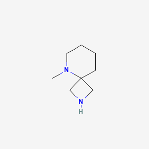 molecular formula C8H16N2 B11768040 5-Methyl-2,5-diazaspiro[3.5]nonane 