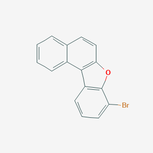 molecular formula C16H9BrO B11768176 8-Bromonaphtho[2,1-b]benzofuran 