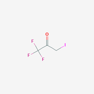 molecular formula C3H2F3IO B117684 1,1,1-Trifluoro-3-iodopropan-2-one CAS No. 142921-30-0