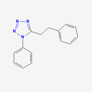 1-Phenyl-5-(2-phenylethyl)-1H-tetrazole