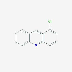 molecular formula C13H8ClN B11768596 Acridine, chloro- CAS No. 91311-48-7