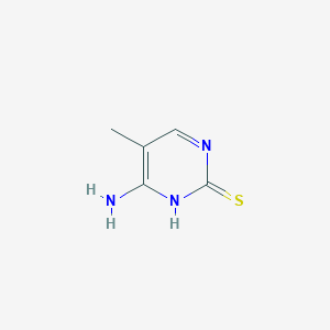 molecular formula C5H7N3S B11768701 5-Methyl-2-thiocytosine CAS No. 7390-56-9