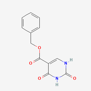 molecular formula C12H10N2O4 B11768823 Benzyl 2,4-dihydroxypyrimidine-5-carboxylate 