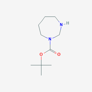 molecular formula C10H20N2O2 B11769054 Tert-butyl 1,3-diazepane-1-carboxylate 
