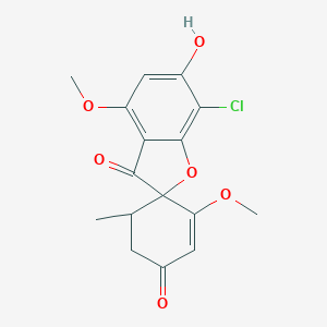 molecular formula C16H15ClO6 B117692 6-O-去甲基格雷索富林 CAS No. 20168-88-1