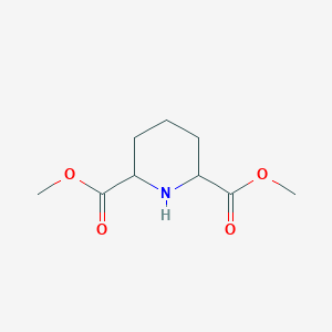 molecular formula C9H15NO4 B11769372 Dimethyl piperidine-2,6-dicarboxylate 