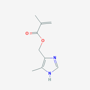 molecular formula C9H12N2O2 B11769561 (4-Methyl-1H-imidazol-5-yl)methyl methacrylate 