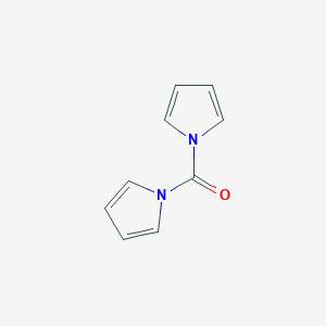 molecular formula C9H8N2O B11769727 Di(1H-pyrrol-1-yl)methanone CAS No. 54582-33-1