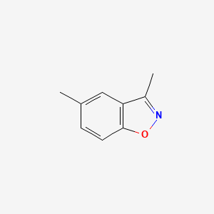 molecular formula C9H9NO B11770180 3,5-Dimethylbenzo[d]isoxazole CAS No. 53155-26-3