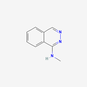 molecular formula C9H9N3 B11770250 N-methylphthalazin-1-amine 