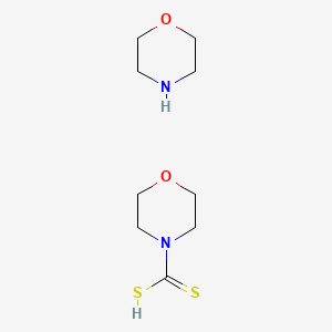 molecular formula C9H18N2O2S2 B11771988 Morpholine-N-dithiocarbamate CAS No. 5327-10-6