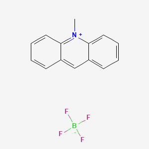 molecular formula C14H12BF4N B11772245 10-Methylacridin-10-ium tetrafluoroborate CAS No. 29476-99-1