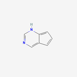 molecular formula C7H6N2 B11772408 1H-cyclopenta[d]pyrimidine CAS No. 270-95-1