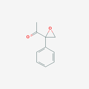 molecular formula C10H10O2 B117726 2-Phenyl-2-acetyloxirane CAS No. 154881-54-6