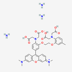 molecular formula C40H51N7O11 B1177281 Rhod 2 triammonium 
