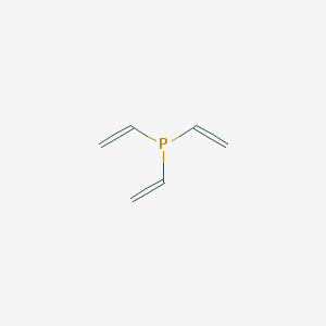 molecular formula C6H9P B117729 Trivinylphosphine CAS No. 3746-01-8
