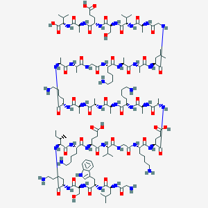 molecular formula C142H242N40O42 B117734 Adenoregulin CAS No. 149260-68-4