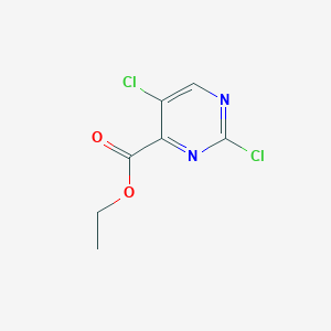 molecular formula C7H6Cl2N2O2 B11773612 Ethyl 2,5-dichloropyrimidine-4-carboxylate 