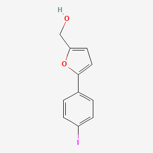 molecular formula C11H9IO2 B11773807 (5-(4-Iodophenyl)furan-2-yl)methanol 