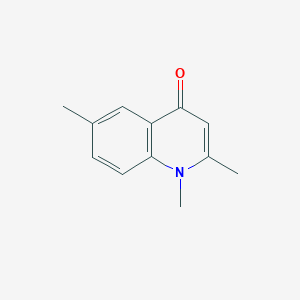 molecular formula C12H13NO B11773977 1,2,6-Trimethylquinolin-4(1H)-one 