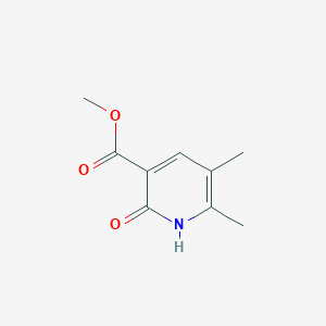 molecular formula C9H11NO3 B11774139 Methyl 5,6-dimethyl-2-oxo-1,2-dihydropyridine-3-carboxylate CAS No. 51146-07-7