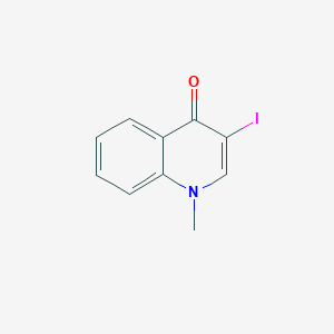 molecular formula C10H8INO B11774272 3-Iodo-1-methylquinolin-4(1H)-one 