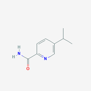 molecular formula C9H12N2O B11774443 5-Isopropylpicolinamide CAS No. 20970-84-7