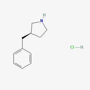 molecular formula C11H16ClN B11774761 (R)-3-Benzylpyrrolidine hydrochloride 